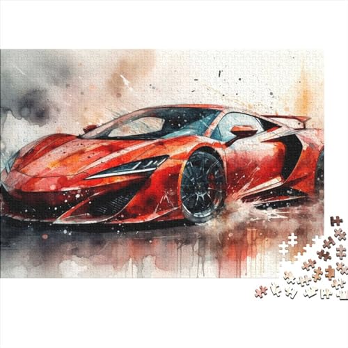 Puzzles for Adults, 1000 Puzzles Cool Sports Car Puzzle for Adults Funny Puzzle Games Wooden Puzzle75 x 50 cm von XIAXIAJIA