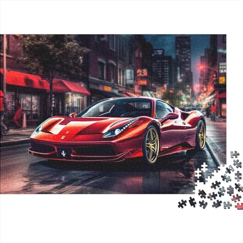 Puzzles for Adults, 1000 Puzzles Cool Sports Car Puzzle for Adults Funny Puzzle Games Wooden Puzzle75 x 50 cm von XIAXIAJIA
