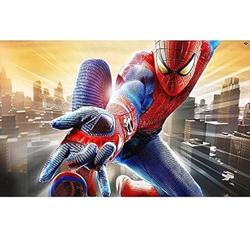 Wooden Figure Puzzle Decompressed Adult Spider Illustration Children 500/1000/1500 Pieces Difficult Spider Puzzle Mat Cartoon by, G, 1000 Pieces (50 * 75cm) von XIAXIAJIA
