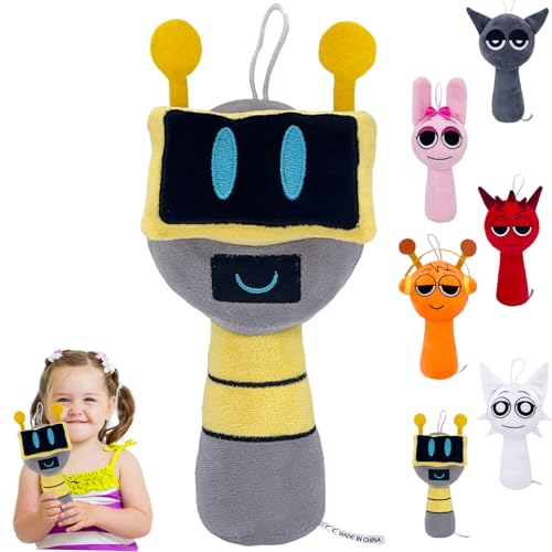 XIEXIESHER Sprunki Plush, 20 cm/7.87 inch Sprunki Kuscheltier, Sprunki Funbot Plush, Sprunki Plushies für Jungen Mädchen and sprunki Fans Geburtstag Geschenk, Geschenke für Klassenkameraden XIEXIESHER Sprunki Plush, 20 cm/7.87 inch Sprunki Kuscheltier, Sprunki Funbot Plush, Sprunki Plushies für Jungen Mädchen and sprunki Fans Geburtstag Geschenk, Geschenke für Klassenkameraden von XIEXIESHER