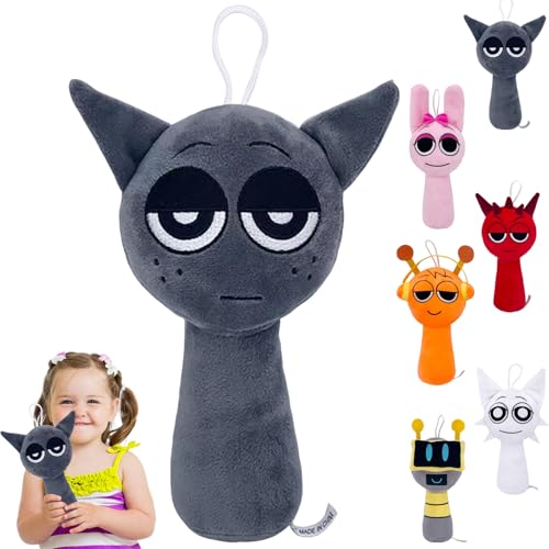 XIEXIESHER Sprunki Plush, 20 cm/7.87 inch Sprunki Kuscheltier, Sprunki Gray Plush, Sprunki Plushies für Jungen Mädchen and sprunki Fans Geburtstag Geschenk, Geschenke für Klassenkameraden XIEXIESHER Sprunki Plush, 20 cm/7.87 inch Sprunki Kuscheltier, Sprunki Gray Plush, Sprunki Plushies für Jungen Mädchen and sprunki Fans Geburtstag Geschenk, Geschenke für Klassenkameraden von XIEXIESHER