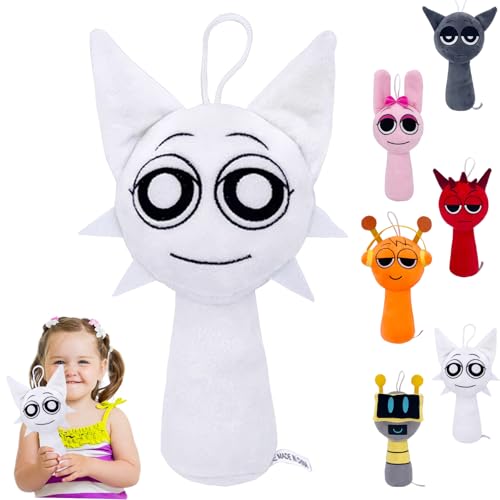 XIEXIESHER Sprunki Plush, 20 cm/7.87 inch Sprunki Kuscheltier, Sprunki Wenda Plush, Sprunki Plushies für Jungen Mädchen and sprunki Fans Geburtstag Geschenk, Geschenke für Klassenkameraden XIEXIESHER Sprunki Plush, 20 cm/7.87 inch Sprunki Kuscheltier, Sprunki Wenda Plush, Sprunki Plushies für Jungen Mädchen and sprunki Fans Geburtstag Geschenk, Geschenke für Klassenkameraden von XIEXIESHER