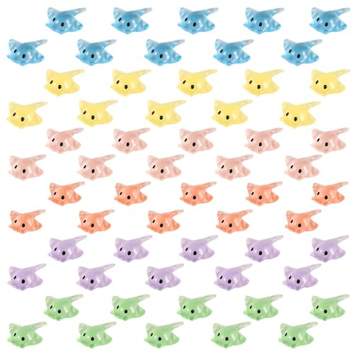 60stk Mini Stachelrochen, 6 Farben Mini-Mantarochen aus Kunstharz Miniatur-Stachelrochen winzige Meerestierfiguren Ornament für Kuchendekoration Puppenhaus Basteln Landschaftsdekoration 60stk Mini Stachelrochen, 6 Farben Mini-Mantarochen aus Kunstharz Miniatur-Stachelrochen winzige Meerestierfiguren Ornament für Kuchendekoration Puppenhaus Basteln Landschaftsdekoration von XIHIRCD