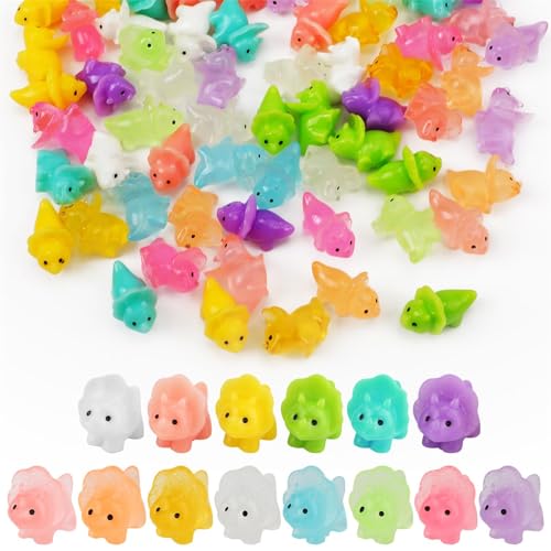 XIHIRCD 70stk Mini-Dinosaurierfiguren, Leuchtend und Einfarbig Winziger Miniatur-Dinosaurier Kleine Harz-Dinosaurierspielzeuge Mikrotier-Ornamente für Landschaft Puppenhaus Basteln Gartendekoration XIHIRCD 70stk Mini-Dinosaurierfiguren, Leuchtend und Einfarbig Winziger Miniatur-Dinosaurier Kleine Harz-Dinosaurierspielzeuge Mikrotier-Ornamente für Landschaft Puppenhaus Basteln Gartendekoration von XIHIRCD