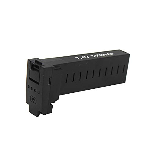 XIMIN 1PC 7,6 V 3400 mAh Lipo Akku, verbessert Hochleistungs 7,6 V 3400mAh Akku RC Drohnenbatterie Batteriezubehör Herausforderungen Ersatzbatterie für SG906 Pro X193 PRO X7 PRO XIMIN 1PC 7,6 V 3400 mAh Lipo Akku, verbessert Hochleistungs 7,6 V 3400mAh Akku RC Drohnenbatterie Batteriezubehör Herausforderungen Ersatzbatterie für SG906 Pro X193 PRO X7 PRO von XIMIN