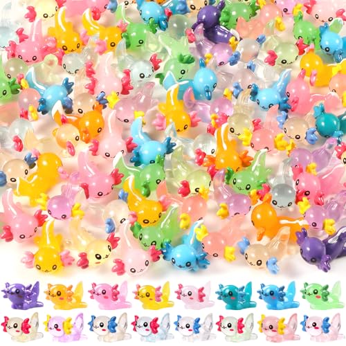 XIMISHOP 64 x Mini-Axolotl aus Kunstharz XIMISHOP 64 x Mini-Axolotl aus Kunstharz von XIMISHOP