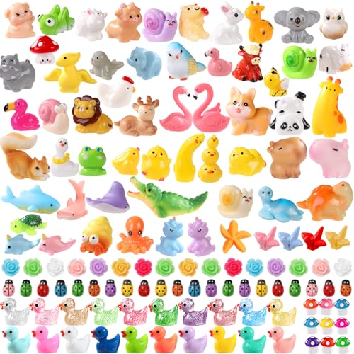 XIMISHOP Mini-Tiere aus Kunstharz von XIMISHOP