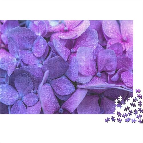 Blumen Holz 500 Teile Puzzles Pflanzen Puzzles Für Erwachsene Lernspiel Herausforderung Spielzeug 500 Teile Holzpuzzles Für Erwachsene 500pcs (52x38cm) von XINCHENMM