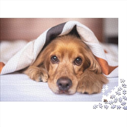 Hunde Holz 300 Teile Puzzles Haustiere Puzzles Für Erwachsene Lernspiel Herausforderung Spielzeug 300 Teile Holzpuzzles Für Erwachsene 300pcs (40x28cm) von XINCHENMM