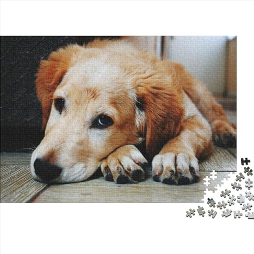 Hunde Holzpuzzle Erwachsene, Haustiere Magische Holzpuzzle Für Erwachsene Wooden Puzzle Erwachsene 500pcs (52x38cm) von XINCHENMM