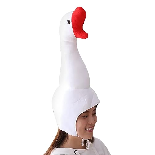 Gans Kapuzenmütze Lustig Plüsch Hut Halloween Kopfbedeckung Erwachsene Süß Tier Plüschmütze Plüsch Gansmütze Witzig Foto requisit Mütze 3D Form Kopfschmuck Gaming Hüte für Party Halloween Weihnachten Gans Kapuzenmütze Lustig Plüsch Hut Halloween Kopfbedeckung Erwachsene Süß Tier Plüschmütze Plüsch Gansmütze Witzig Foto requisit Mütze 3D Form Kopfschmuck Gaming Hüte für Party Halloween Weihnachten von XINCHI