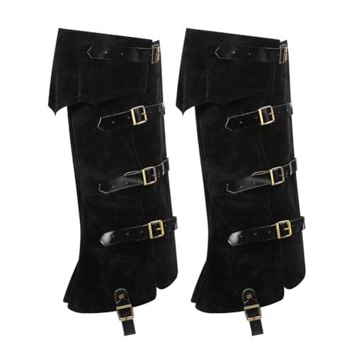 Mittelalterliche Piraten-Stiefelüberzüge, Kunstleder, Neuheit, Stiefel, Ritter, Wikinger, Ritter, Schuhe, Abdeckung, Kostüm, Cosplay, Beinbedeckungen, Halloween, Punk-Kostüm, Beinwärmer für Männer und Mittelalterliche Piraten-Stiefelüberzüge, Kunstleder, Neuheit, Stiefel, Ritter, Wikinger, Ritter, Schuhe, Abdeckung, Kostüm, Cosplay, Beinbedeckungen, Halloween, Punk-Kostüm, Beinwärmer für Männer und von XINCHIA