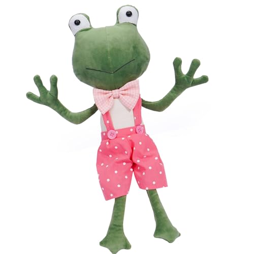 XINGBEI Schöne Beine Frösche Plüschspielzeug 15inch Weiche Frösche Gefüllte Tiere Mit Overalls Für Kinderzimmer Urlaub Dekoration XINGBEI Schöne Beine Frösche Plüschspielzeug 15inch Weiche Frösche Gefüllte Tiere Mit Overalls Für Kinderzimmer Urlaub Dekoration von XINGBEI