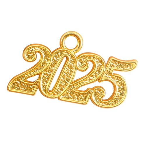 XINGLIDA 1/5pcs Abschlusshut Orament Absolventenkleiderdekoration Charme Für Die Klasse Von 2025 Graduationen Kleider Kostüm Zubehör Home Dekoration von XINGLIDA