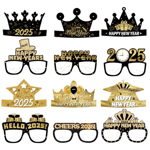 XINGLIDA 2025 Neujahrspartyzubehör Stilvolle Papierbrille Und Set Für Familien Und Firmenveranstaltungsfoto Requisiten XINGLIDA 2025 Neujahrspartyzubehör Stilvolle Papierbrille Und Set Für Familien Und Firmenveranstaltungsfoto Requisiten von XINGLIDA