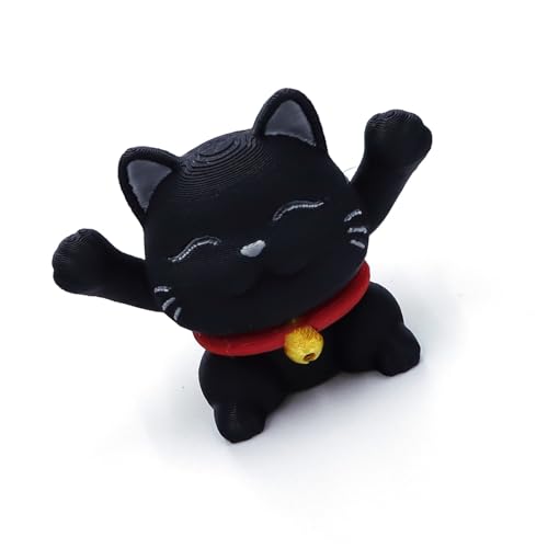 XINGLIDA Bunte Spiralen Katzen Miniatur Figur Dekore Erweiterbare Katzen Spannungsabbau Sensorisches Spielzeug Desktop Display Spannung Spielzeug Dekore von XINGLIDA