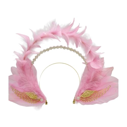 XINGLIDA Einzigartig Gefiederte Stirnbandhaarverzierungen Für Rollenspiele Exquisites Gefiedertes Haarband Für Auffällige Party Look XINGLIDA Einzigartig Gefiederte Stirnbandhaarverzierungen Für Rollenspiele Exquisites Gefiedertes Haarband Für Auffällige Party Look von XINGLIDA
