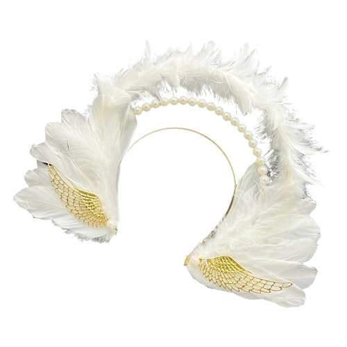 XINGLIDA Einzigartig Gefiederte Stirnbandhaarverzierungen Für Rollenspiele Exquisites Gefiedertes Haarband Für Auffällige Party Look XINGLIDA Einzigartig Gefiederte Stirnbandhaarverzierungen Für Rollenspiele Exquisites Gefiedertes Haarband Für Auffällige Party Look von XINGLIDA