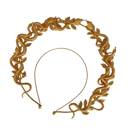 XINGLIDA Einzigartige Serpentiner Haarzubehör Serpents Haarband Accessoire Für Diejenigen Die Einzigartige Modeaussagen Suchen von XINGLIDA