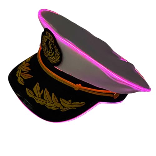 XINGLIDA Einzigartiger Kapitän LED GLOW Perfekt Für Festivals Camping Und Thematische Versammlungen Sicherheitshut XINGLIDA Einzigartiger Kapitän LED GLOW Perfekt Für Festivals Camping Und Thematische Versammlungen Sicherheitshut von XINGLIDA
