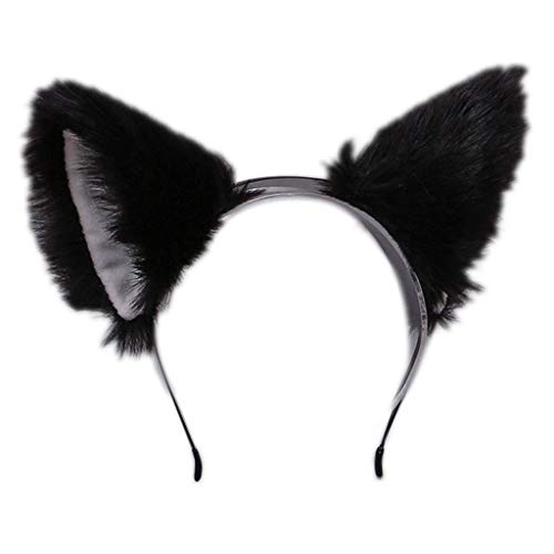 XINGLIDA Haarnadel für Damen, Anime, pelziges Tier, Kätzchen für Katzenohren, Stirnband, Cosplay, Haar (F#) von XINGLIDA