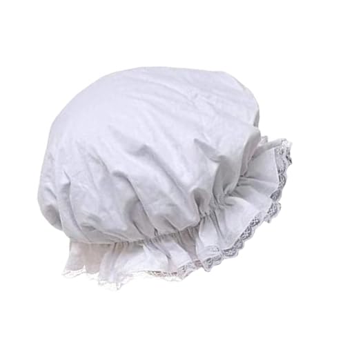 XINGLIDA Maid Bonnet Satins Halloween Cosplay Headwear Accessoire Kräuselte Brim Delicate Lace Für Frauen Lady XINGLIDA Maid Bonnet Satins Halloween Cosplay Headwear Accessoire Kräuselte Brim Delicate Lace Für Frauen Lady von XINGLIDA