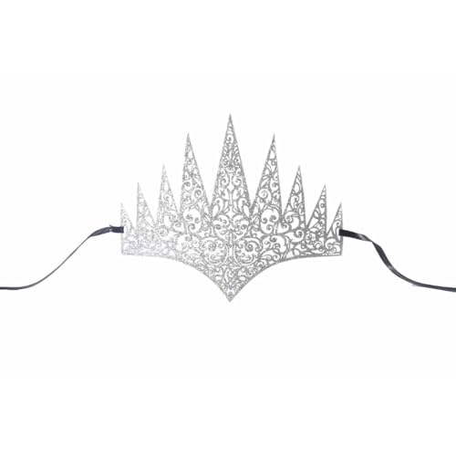 XINGLIDA Royal Masquerade Maske Verstellbare Kopfbedeckung Für Themenpartys Bühnenaufführungen Und Festliche Eventausschnitte Kronen Maske Für Maskerades Party von XINGLIDA