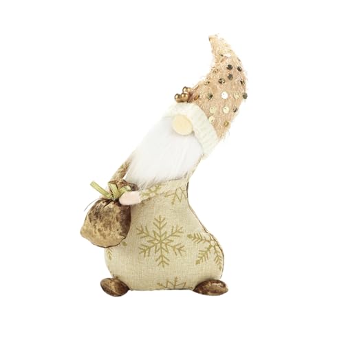 XINGLIDA Santa Gnomes Weihnachten Plüschpuppen Pailletten Schneeflocke Schwedische Tomtes Gefülltes Spielzeug Für Oder Desktop Dekoration Ornament von XINGLIDA