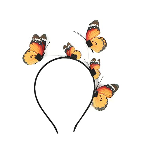 XINGLIDA Schmetterling Stirnband Schmetterling Faszinator Party Schmetterling Kopfstück Butterfly Hairband Butterfly Hair Hoop Schmetterling Faszinator XINGLIDA Schmetterling Stirnband Schmetterling Faszinator Party Schmetterling Kopfstück Butterfly Hairband Butterfly Hair Hoop Schmetterling Faszinator von XINGLIDA