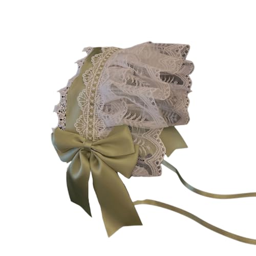 XINGLIDA Women Stirnband Verstellbares Kopfstück Gekräuseltes Spitzen Und Bowknot Haarbandzubehör Für Cosplay Und Themenpartys XINGLIDA Women Stirnband Verstellbares Kopfstück Gekräuseltes Spitzen Und Bowknot Haarbandzubehör Für Cosplay Und Themenpartys von XINGLIDA
