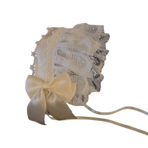 XINGLIDA Women Stirnband Verstellbares Kopfstück Gekräuseltes Spitzen Und Bowknot Haarbandzubehör Für Cosplay Und Themenpartys XINGLIDA Women Stirnband Verstellbares Kopfstück Gekräuseltes Spitzen Und Bowknot Haarbandzubehör Für Cosplay Und Themenpartys von XINGLIDA