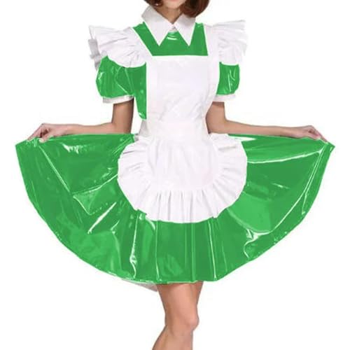XINLIANYI Dienstmädchenkleid aus PVC-Leder, Partyuniform, anpassbar XINLIANYI Dienstmädchenkleid aus PVC-Leder, Partyuniform, anpassbar von XINLIANYI