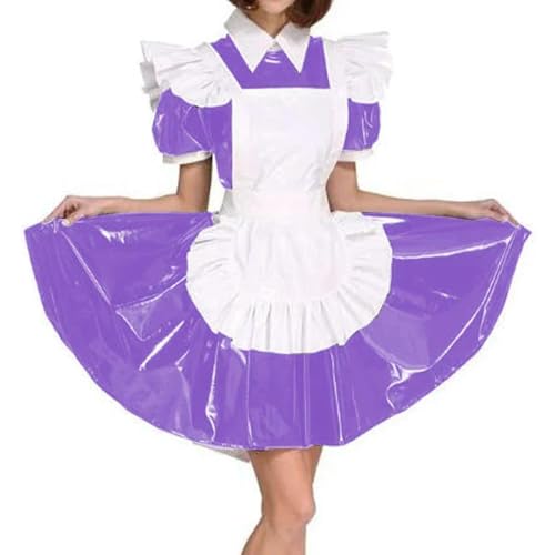 XINLIANYI Dienstmädchenkleid aus PVC-Leder, Partyuniform, anpassbar XINLIANYI Dienstmädchenkleid aus PVC-Leder, Partyuniform, anpassbar von XINLIANYI