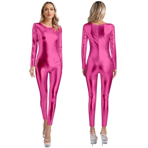 XINLIANYI Einteiliger Ganzkörper-Body für Damen, Rundhalsausschnitt, langärmelig, schmale Passform, Festival-Kostüme XINLIANYI Einteiliger Ganzkörper-Body für Damen, Rundhalsausschnitt, langärmelig, schmale Passform, Festival-Kostüme von XINLIANYI