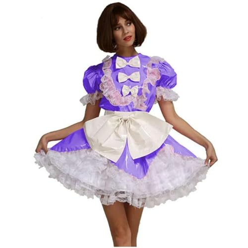 XINLIANYI PVC-Hülle für Dienstmädchen, Uniformen, Party, Cosplay, personalisierbar XINLIANYI PVC-Hülle für Dienstmädchen, Uniformen, Party, Cosplay, personalisierbar von XINLIANYI