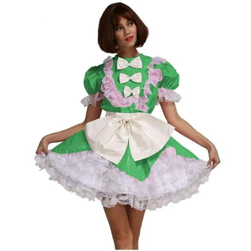 XINLIANYI PVC-Hülle für Dienstmädchen, Uniformen, Party, Cosplay, personalisierbar XINLIANYI PVC-Hülle für Dienstmädchen, Uniformen, Party, Cosplay, personalisierbar von XINLIANYI