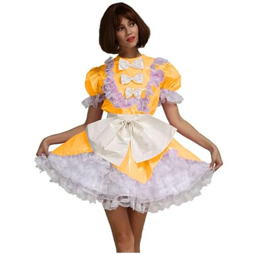 XINLIANYI PVC-Hülle für Dienstmädchen, Uniformen, Party, Cosplay, personalisierbar XINLIANYI PVC-Hülle für Dienstmädchen, Uniformen, Party, Cosplay, personalisierbar von XINLIANYI