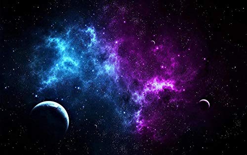 XINNeck 1000 Pieces Wooden Jigsaw Puzzle,Blue and Purple Starry Sky and Planet Adults Jigsaw Puzzle Children Puzzles Creative Games Wooden Puzzle Toys XINNeck 1000 Pieces Wooden Jigsaw Puzzle,Blue and Purple Starry Sky and Planet Adults Jigsaw Puzzle Children Puzzles Creative Games Wooden Puzzle Toys von XINNeck