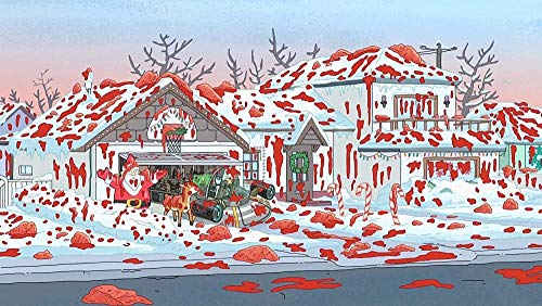 XINNeck 1000 Pieces Wooden Jigsaw Puzzle，Cartoon Snowman car Children Jigsaw Puzzle Adults Puzzles Creative Games Wooden Puzzle Toys Classic von XINNeck