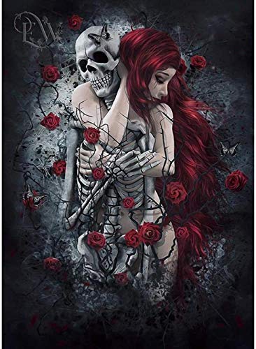 XINNeck 1000 Pieces Wooden Jigsaw Puzzle，Girl Horror Halloween Children Jigsaw Puzzle Adults Puzzles Creative Games Wooden Puzzle Toys Fashion von XINNeck