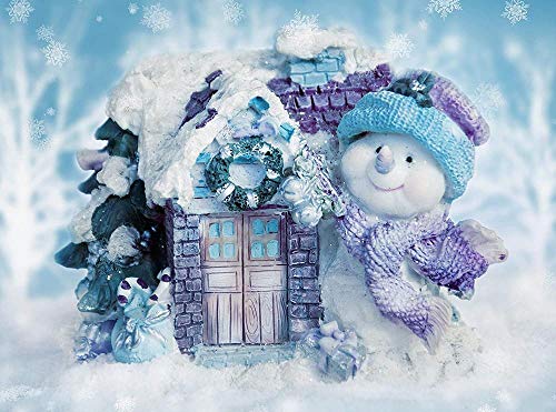 XINNeck 1000 Pieces Wooden Jigsaw Puzzle，Snowflake and House Snowman Children Jigsaw Puzzle Adults Puzzles Creative Games Wooden Puzzle Toys Classic von XINNeck