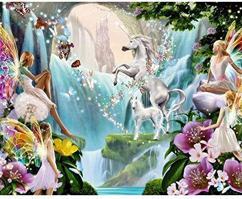 XINNeck 1000 Pieces Wooden Jigsaw Puzzle,Waterfall Landscape Horse and Elf Adults Jigsaw Puzzle Children Puzzles Creative Games Wooden Puzzle Toys elegant XINNeck 1000 Pieces Wooden Jigsaw Puzzle,Waterfall Landscape Horse and Elf Adults Jigsaw Puzzle Children Puzzles Creative Games Wooden Puzzle Toys elegant von XINNeck