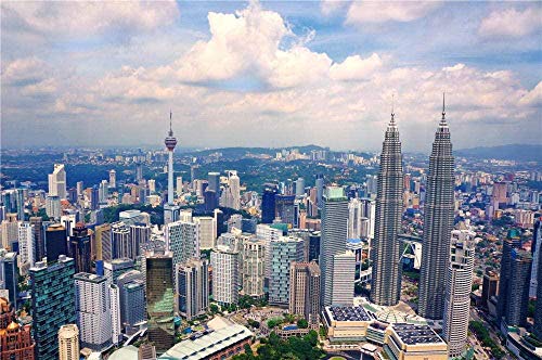 XINNeck Holzpuzzle 1000 stücke Lernspielzeug,1000-teiliges Puzzle City Buildings Cartoon-Puzzles für Kinder XINNeck Holzpuzzle 1000 stücke Lernspielzeug,1000-teiliges Puzzle City Buildings Cartoon-Puzzles für Kinder von XINNeck