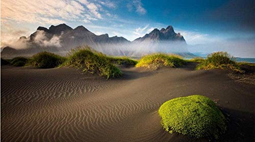 XINNeck Holzpuzzle 1000 stücke Lernspielzeug,Creative Puzzle Island Schöne Landschaft World Landscape Puzzle von XINNeck