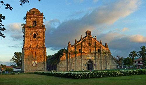 XINNeck Holzpuzzle 1000 stücke Lernspielzeug,Puzzle Paoay Kirche In Paoay Ilocos Norte Philippinen Alle Rätsel XINNeck Holzpuzzle 1000 stücke Lernspielzeug,Puzzle Paoay Kirche In Paoay Ilocos Norte Philippinen Alle Rätsel von XINNeck