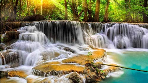 XINNeck Holzpuzzle 1000 stücke Lernspielzeug,Puzzle Wasserfall in pädagogischen Spielzeugfarbe Dekor XINNeck Holzpuzzle 1000 stücke Lernspielzeug,Puzzle Wasserfall in pädagogischen Spielzeugfarbe Dekor von XINNeck