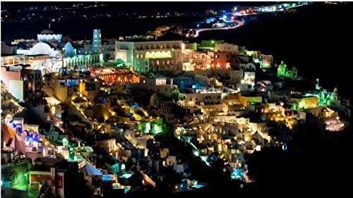 XINNeck Holzpuzzle 1000 stücke Lernspielzeug,Puzzle für Erwachsene Santorini Night View Holztierpuzzle für Kleinkinder von 8 bis 11 Jahren XINNeck Holzpuzzle 1000 stücke Lernspielzeug,Puzzle für Erwachsene Santorini Night View Holztierpuzzle für Kleinkinder von 8 bis 11 Jahren von XINNeck
