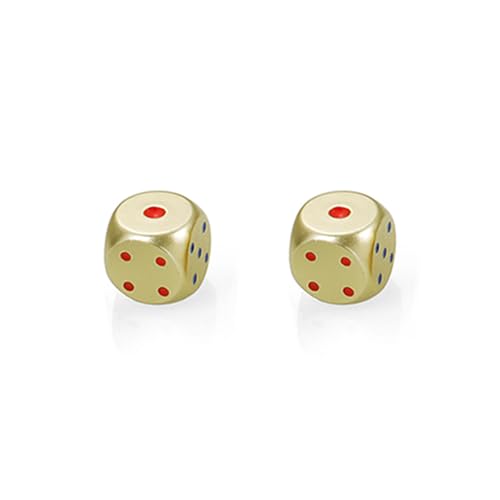 Bunte Würfel aus Aluminiumlegierung, weiche runde Kanten, Boutiquen, Spiel für Versammlungen, Freizeit, leichtes Aluminium von XINYIN