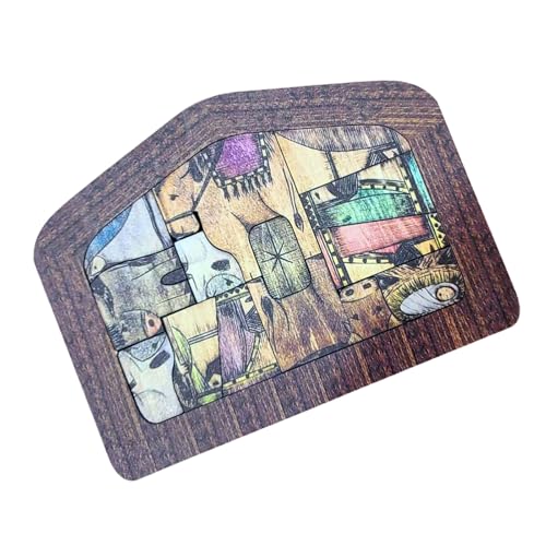 Krippen-Puzzle aus Holz, Jesus, Geburtsszene, Statue, Puzzle-Spiel für treue religiöse Enthusiasten von XINYIN