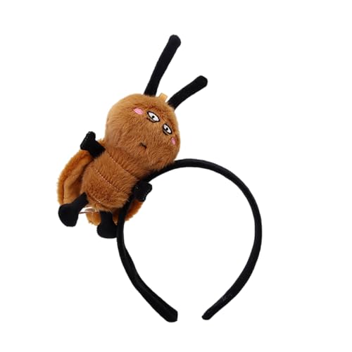 XINYIN Lustiges, gefülltes Kakerlaken-Stirnband für alle Altersgruppen, Halloween, Partys, Versammlungen, Kopfschmuck, Schulveranstaltungen, Festivals, Requisiten, Haarreifen XINYIN Lustiges, gefülltes Kakerlaken-Stirnband für alle Altersgruppen, Halloween, Partys, Versammlungen, Kopfschmuck, Schulveranstaltungen, Festivals, Requisiten, Haarreifen von XINYIN